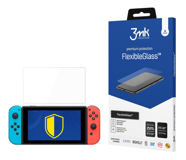3mk Szkło Flexible Glass do Konsoli Nintendo Switch - 565802 - zdjęcie